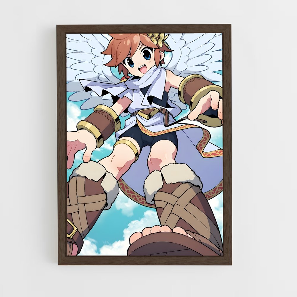 Poster Dark pit ange – affiche Super Smash Bros (vue 5)